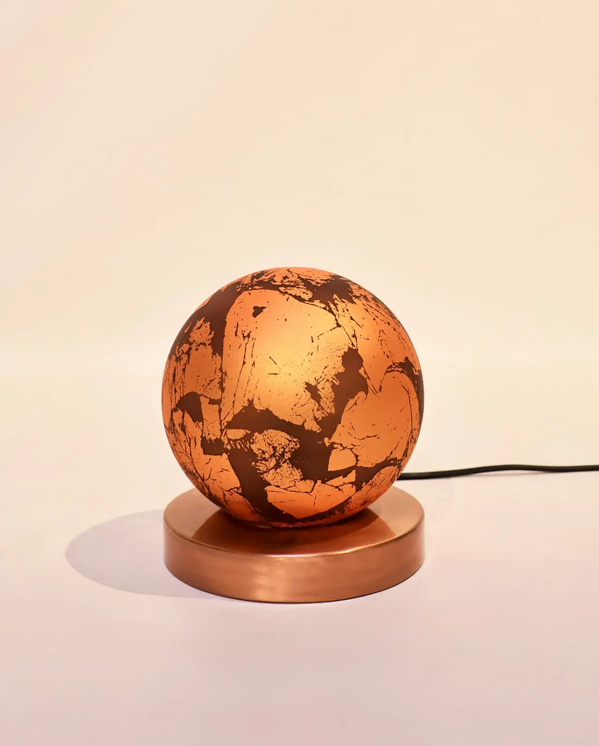 El Yapımı Özel Varak Boyalı Aydınlatma