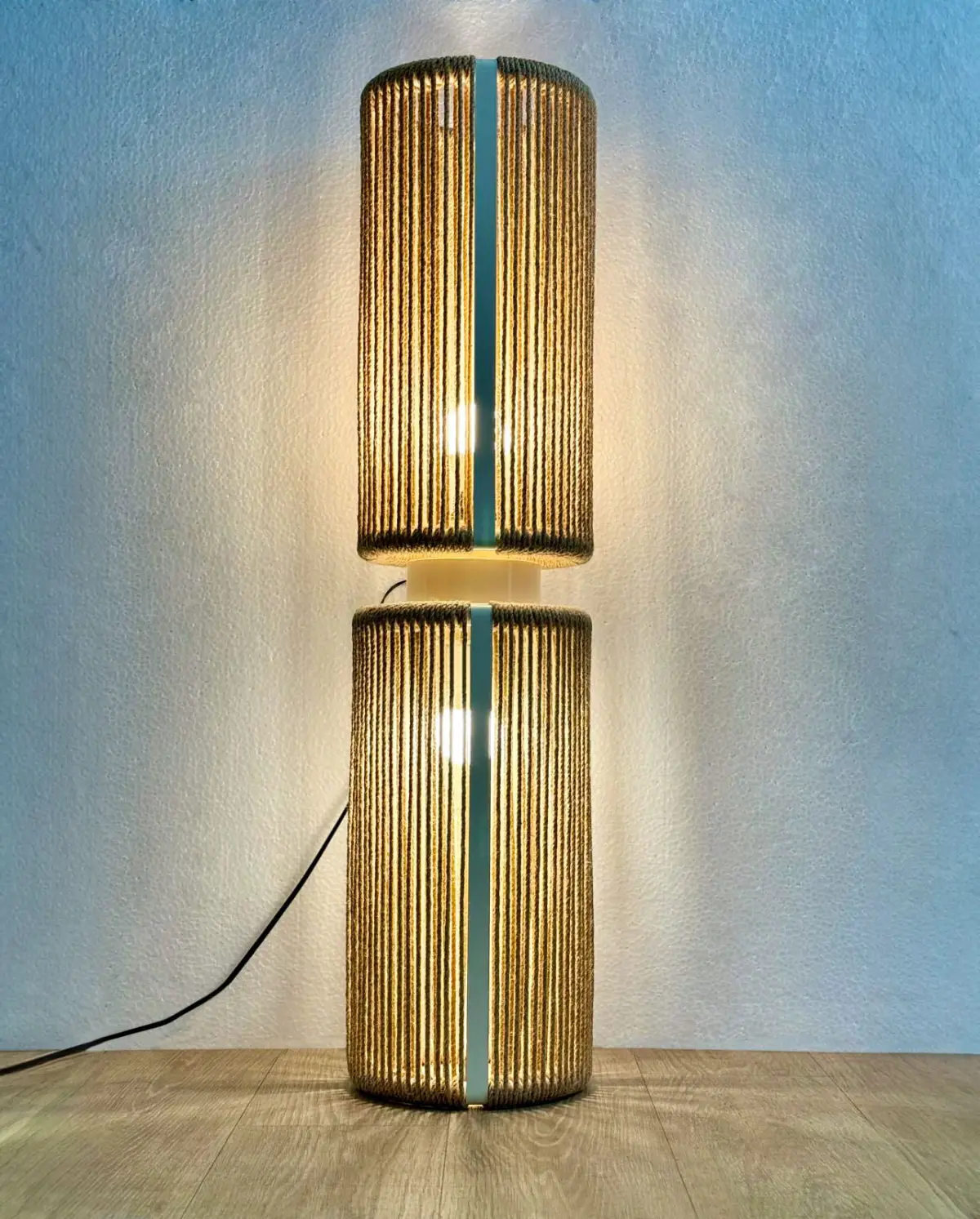 Hasır İplikli Özel Tasarım 80-100 CM Aplik