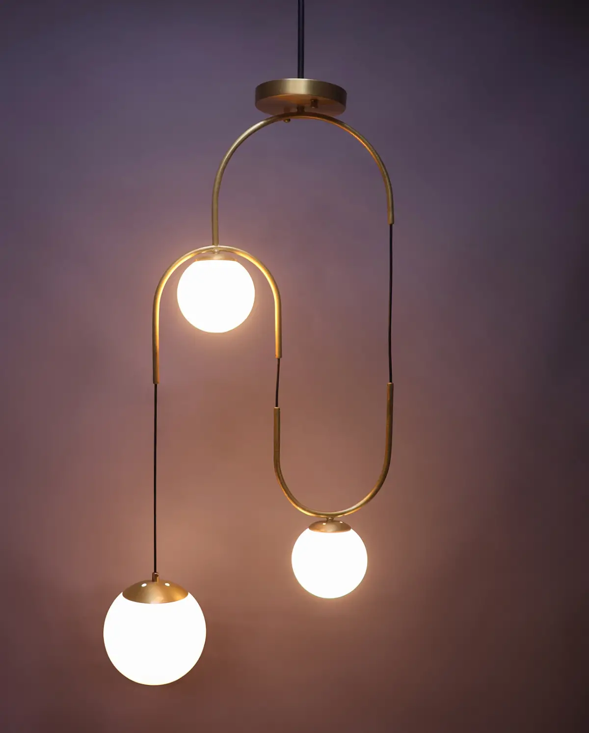 Modern Satina Kaplama Metal Sarkıt