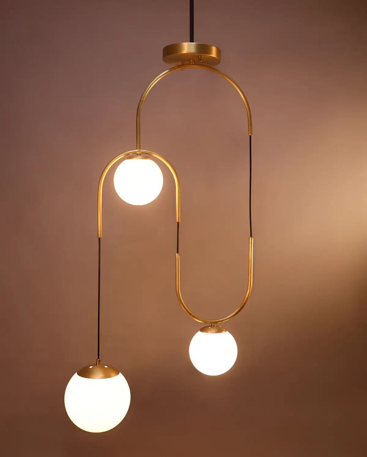 Modern Satina Kaplama Metal Sarkıt