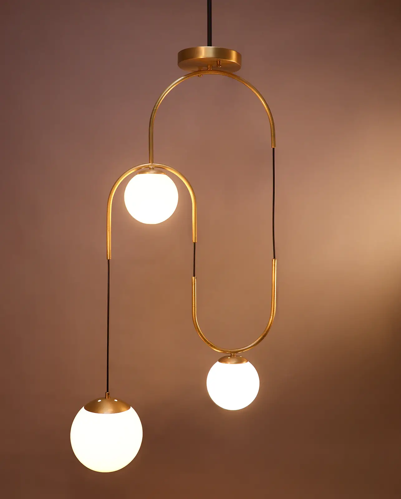 Modern Satina Kaplama Metal Sarkıt