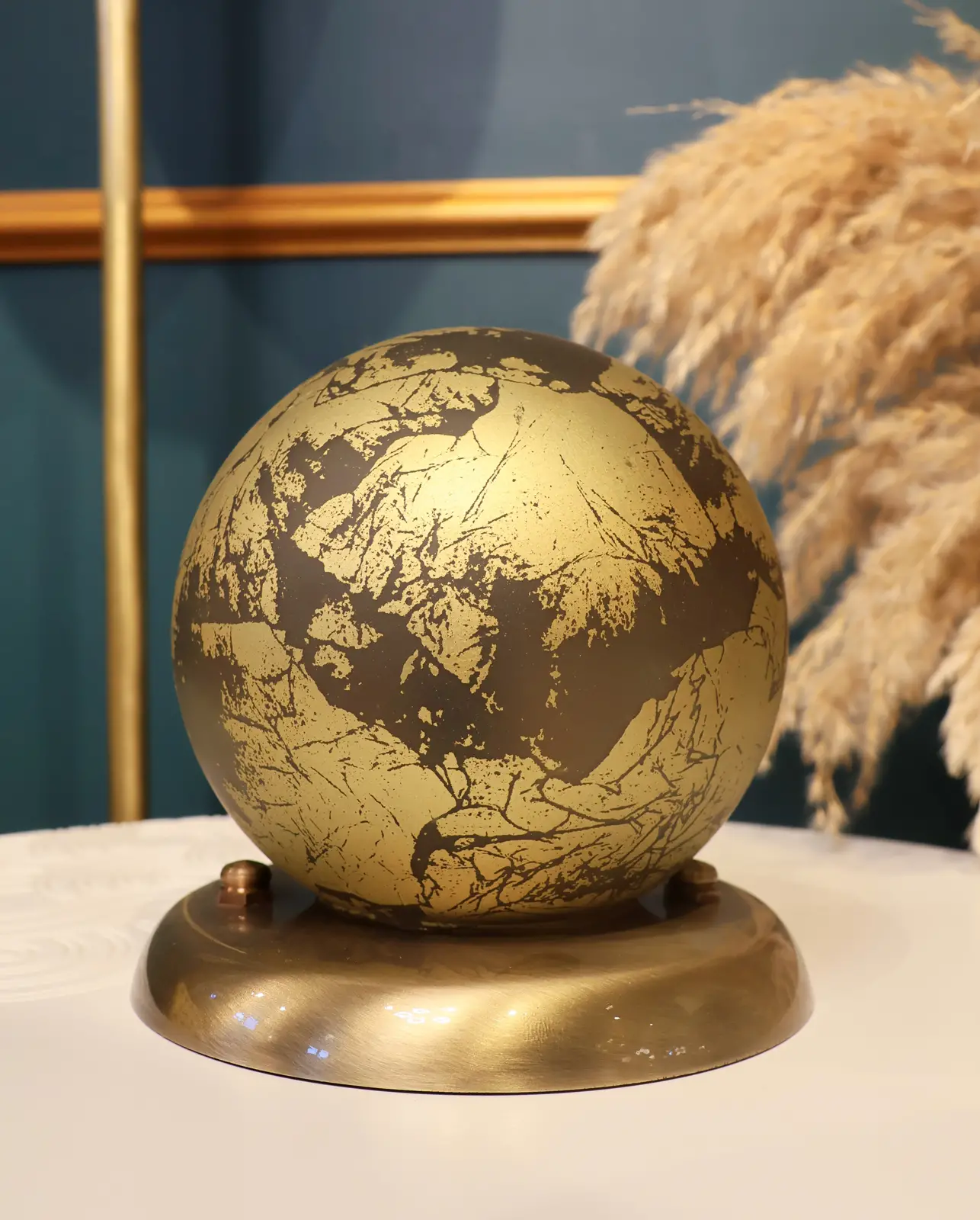 El Yapımı Özel Varak Boyalı Aydınlatma