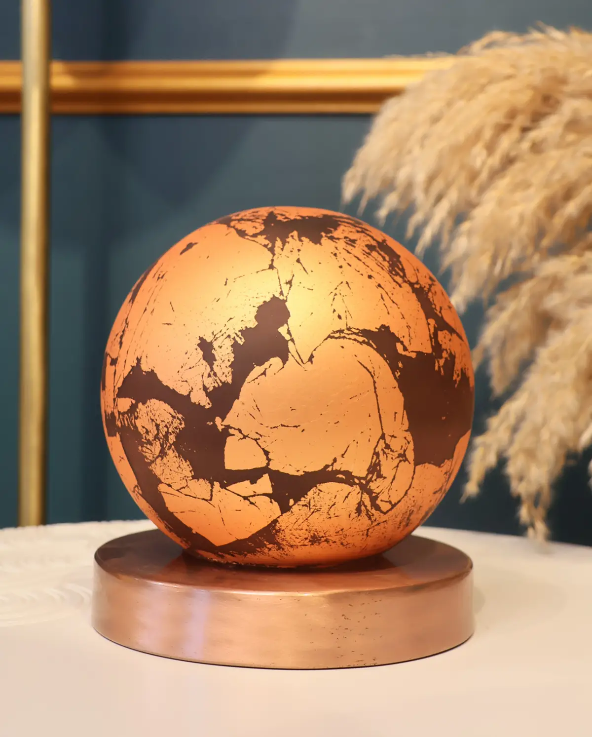 El Yapımı Özel Varak Boyalı Aydınlatma