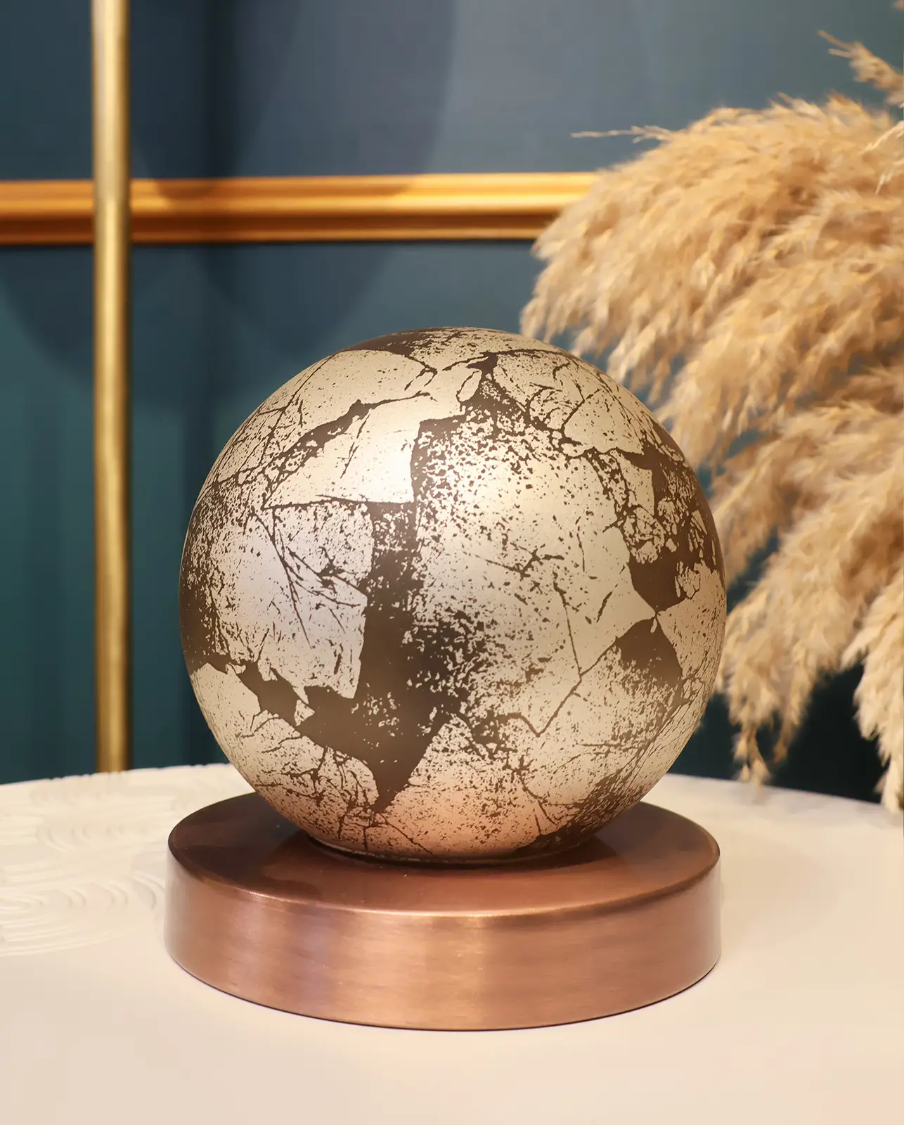 El Yapımı Özel Varak Boyalı Aydınlatma