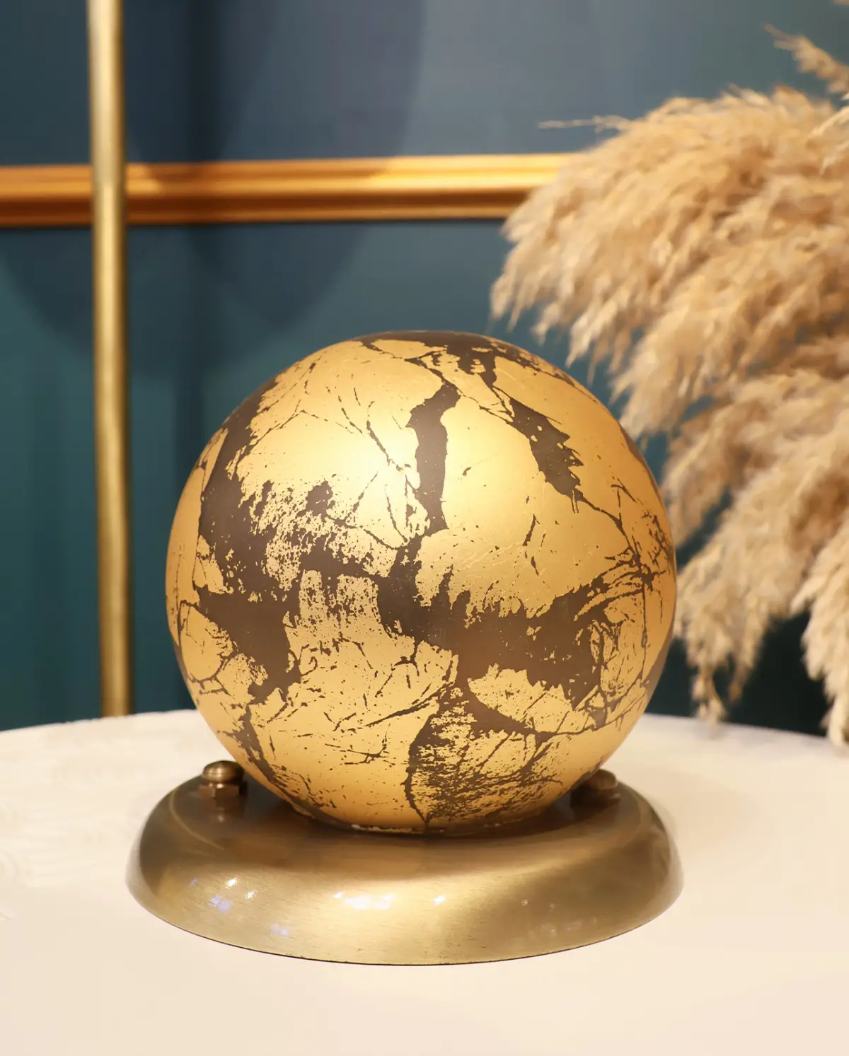 El Yapımı Özel Varak Boyalı Aydınlatma