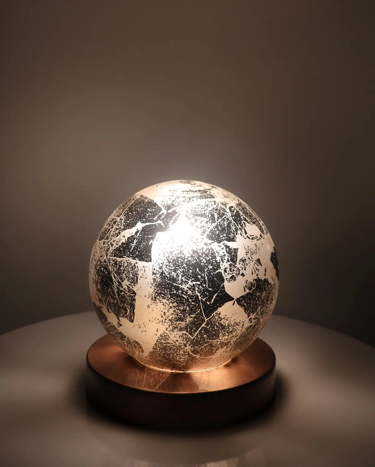 El Yapımı Özel Varak Boyalı Aydınlatma