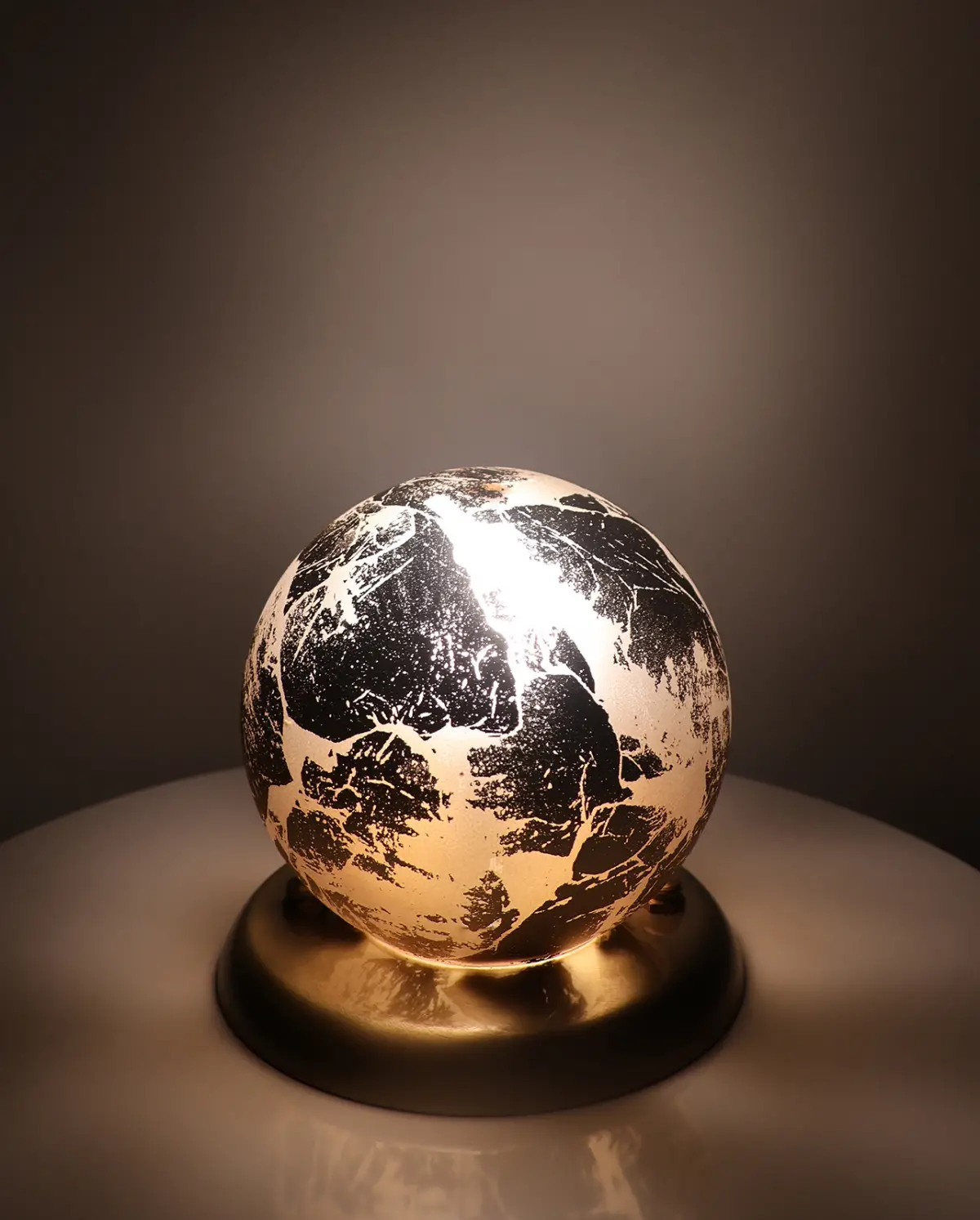 El Yapımı Özel Varak Boyalı Aydınlatma