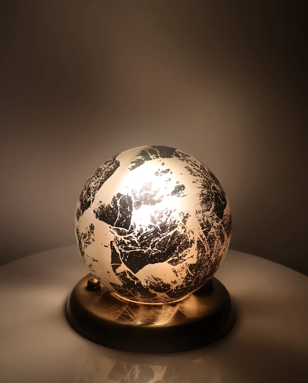 El Yapımı Özel Varak Boyalı Aydınlatma