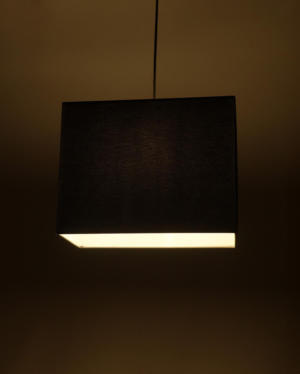 Lacivert Kumaş Tekli Sarkıt