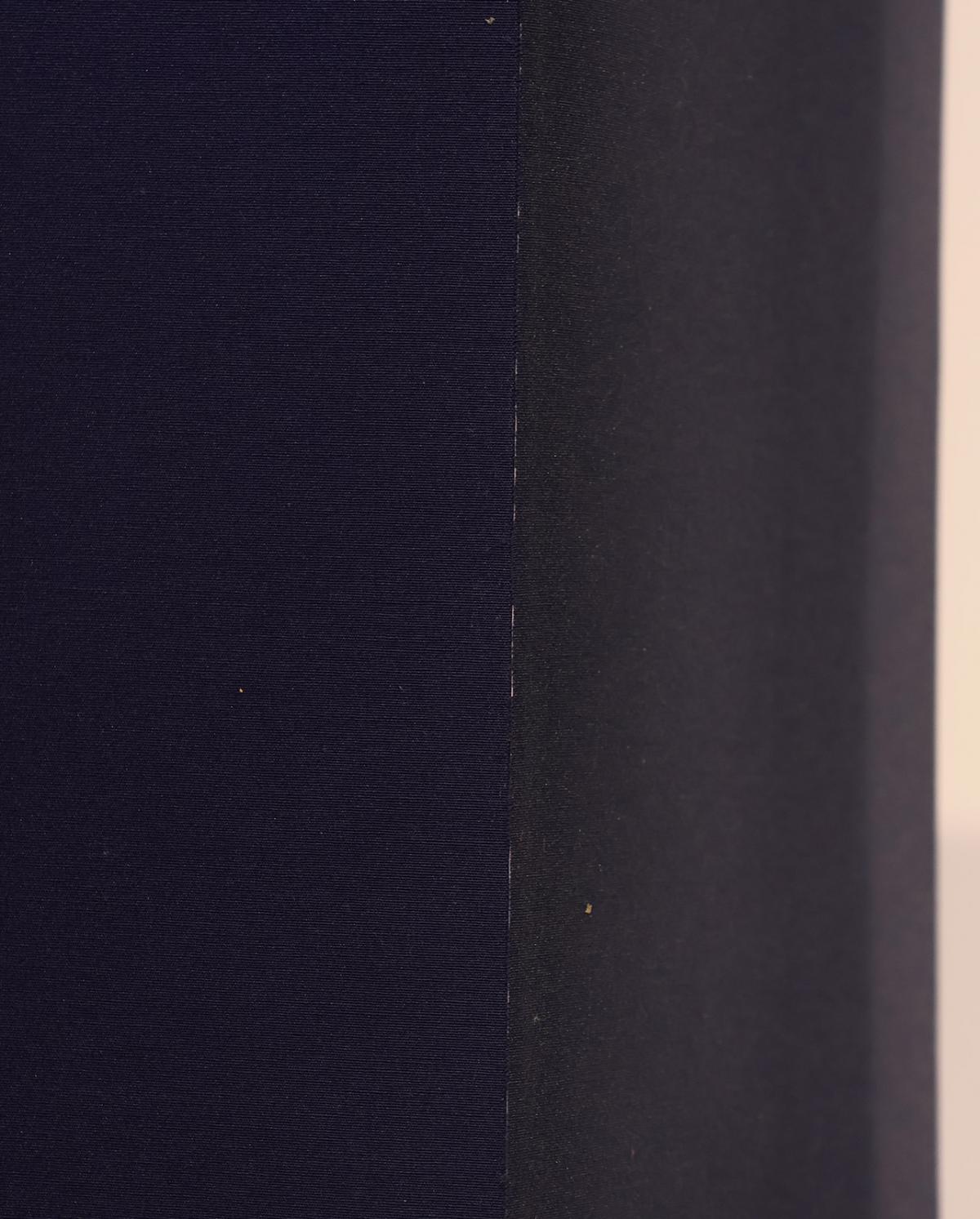 Lacivert Kumaş Tekli Sarkıt