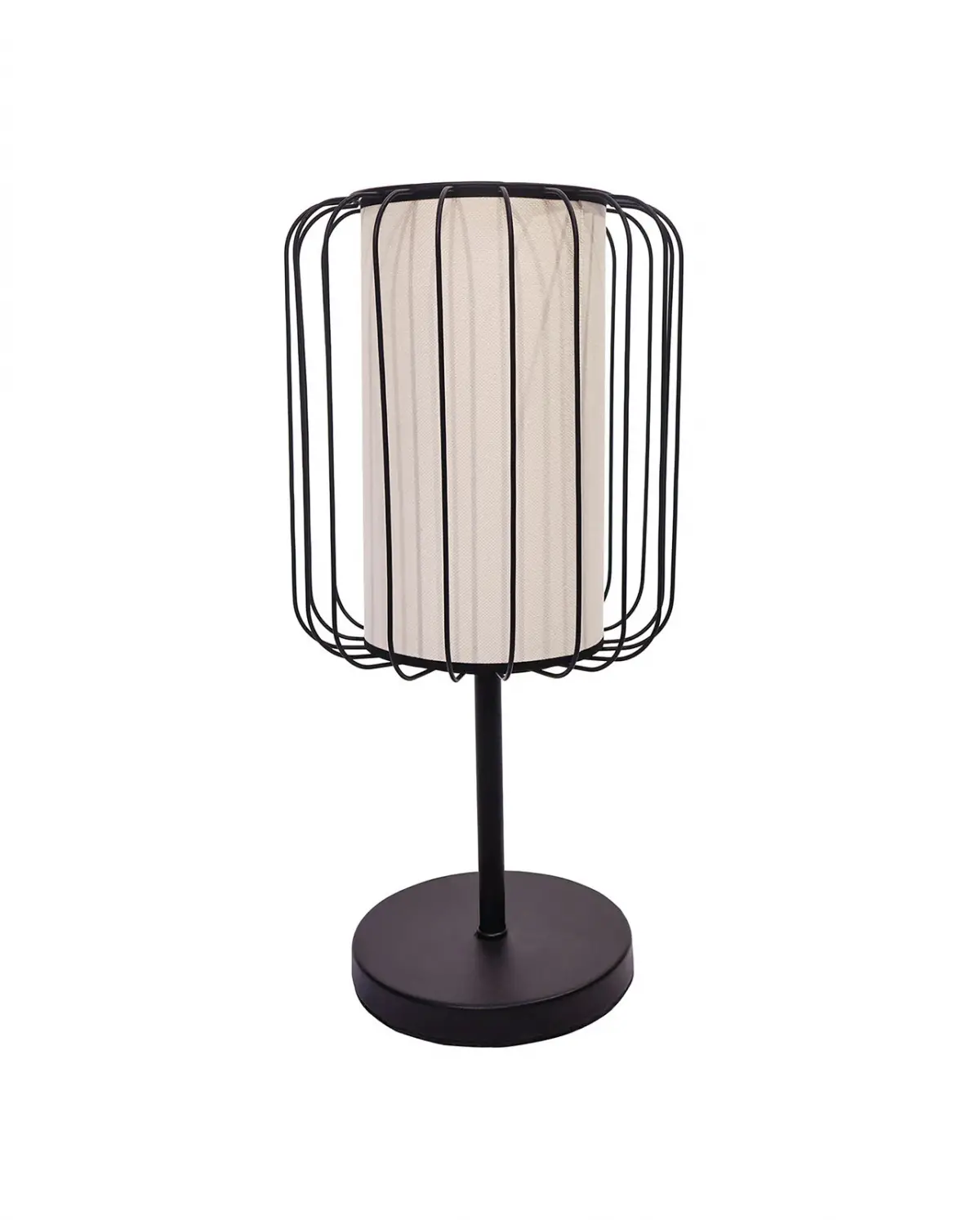 Arvent Tek Ayaklı Metal Kafes Abajur