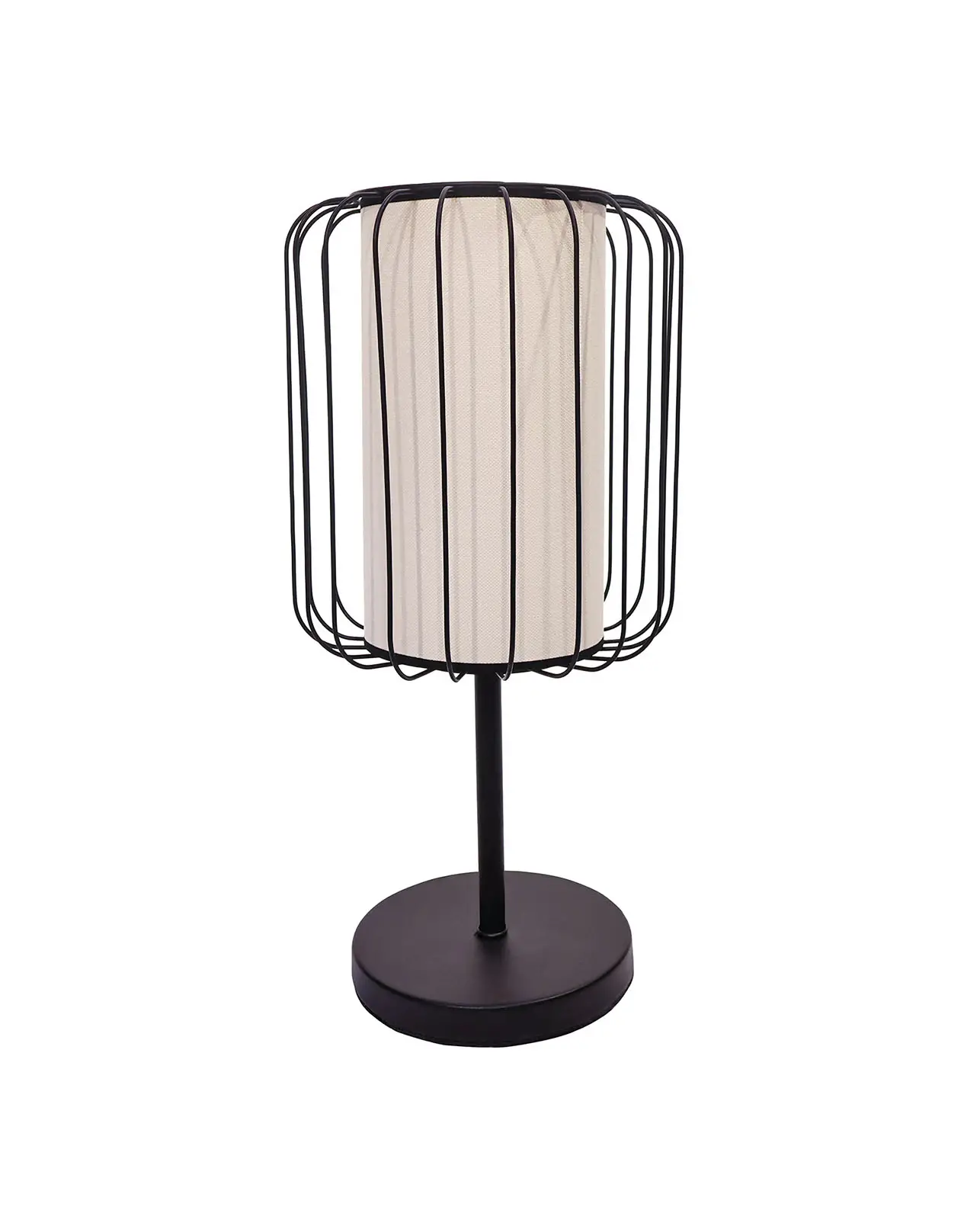 Arvent Tek Ayaklı Metal Kafes Abajur