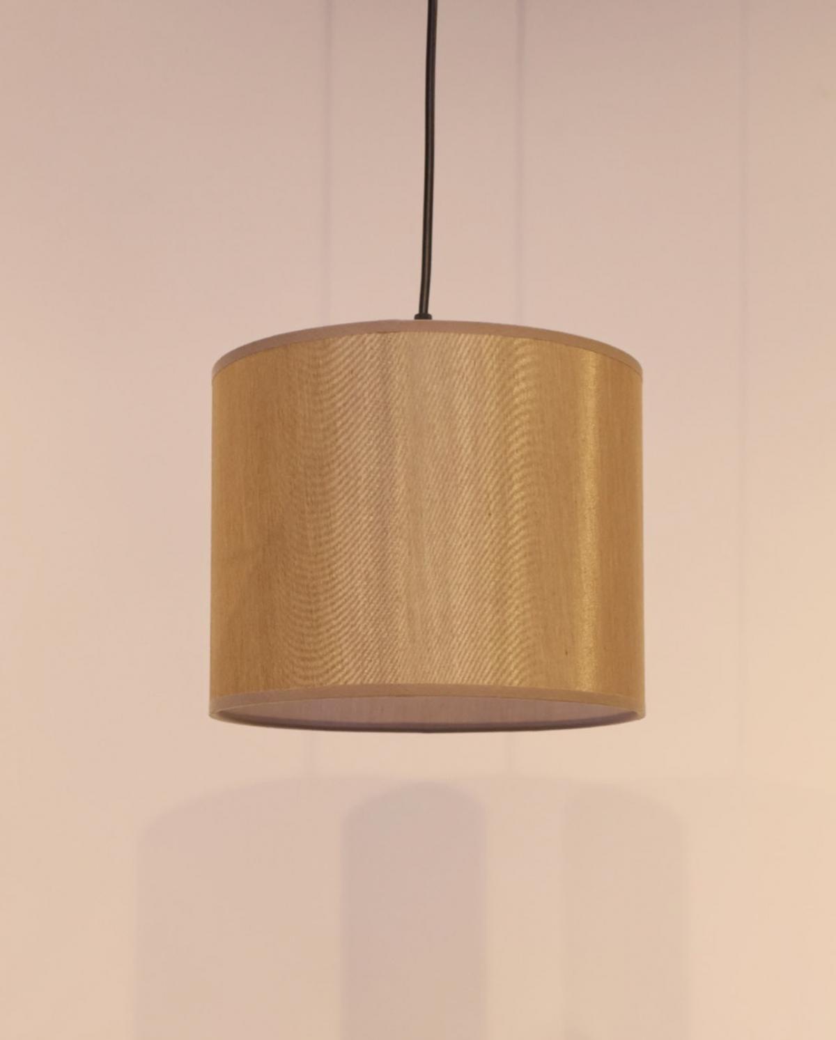 Kahverengi Kumaş Tekli Sarkıt