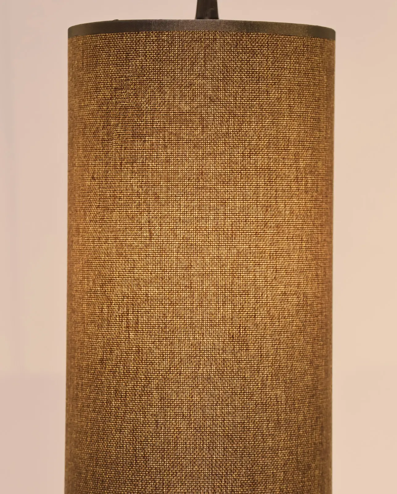 Kahverengi Kumaş Tekli Sarkıt