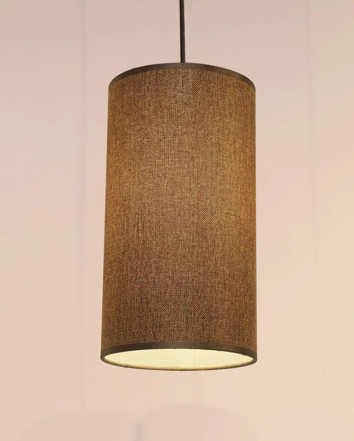 Kahverengi Kumaş Tekli Sarkıt