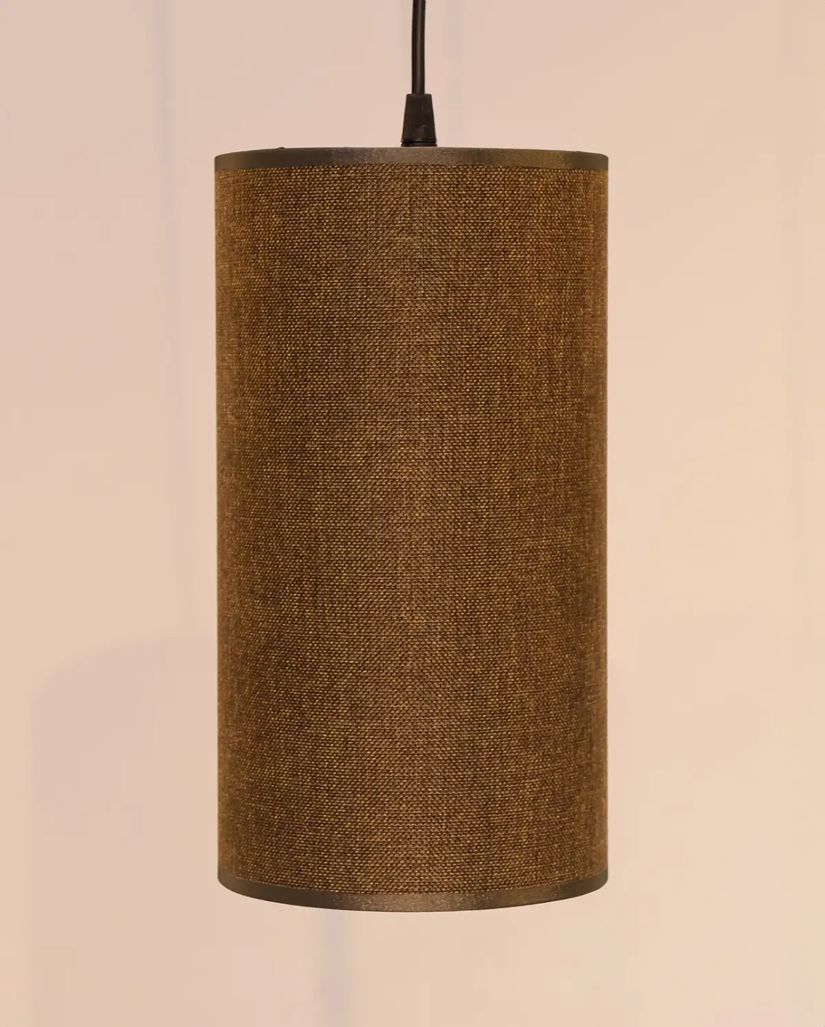 Kahverengi Kumaş Tekli Sarkıt