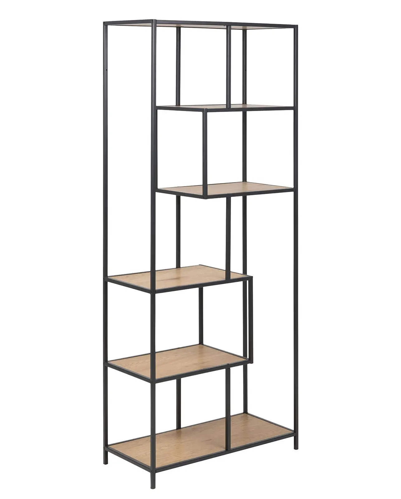 Metal Ahşap Raf Kitaplık