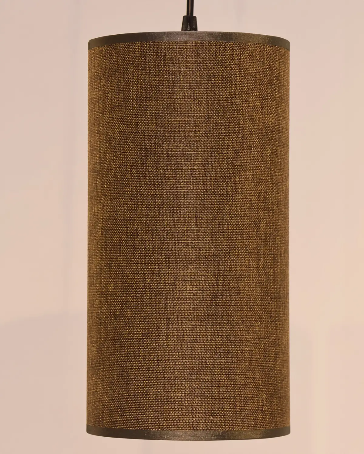 Kahverengi Kumaş Tekli Sarkıt